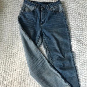 Nasty Gal, Super High-Waisted Multi-Colored Jeans